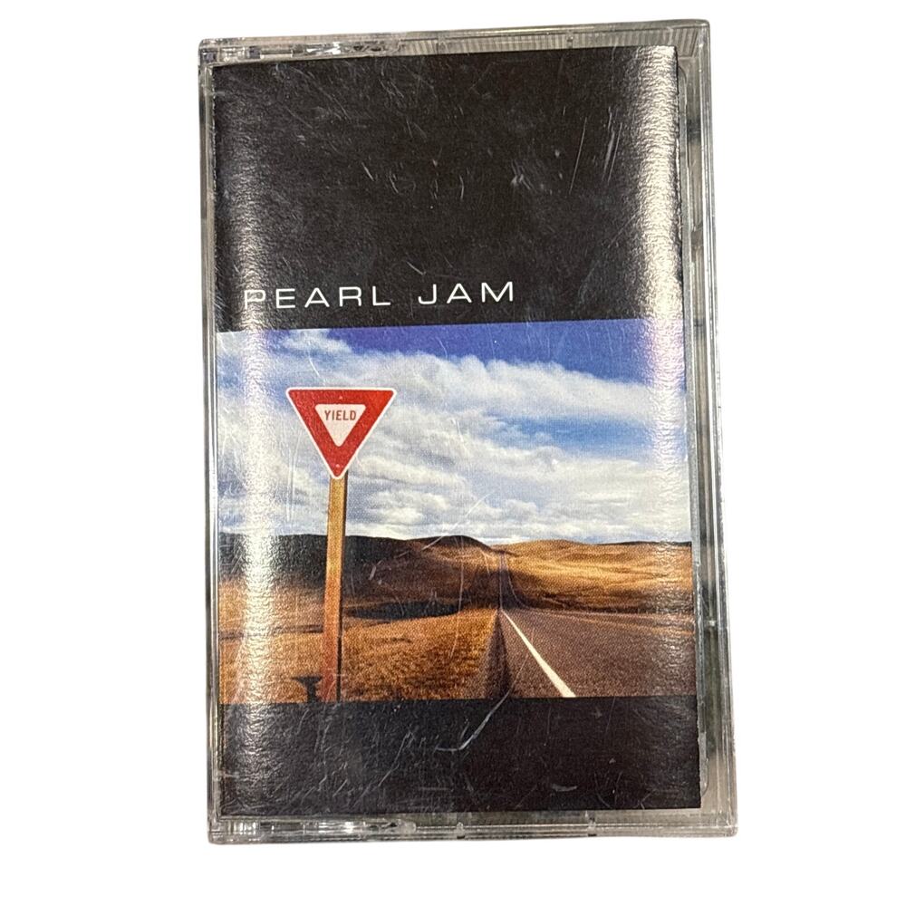 Yield by Pearl Jam (Cassette With Booklet, Feb-1998, Epic) grunge tape